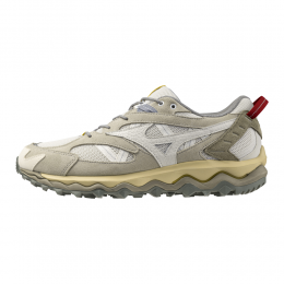 MizunoWAVEMUJINTLSportstyleschoenenWindchimemizunosnowwhitevintagekhakiDamesHerenMaat43