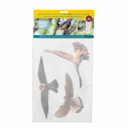 BtenRaamstickersVogels6-delig1set