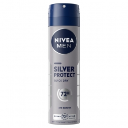NIVEAMenDeodorantSpraySilverProtect150ml