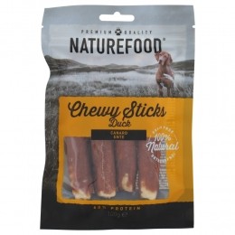 7xRosewoodNaturefoodChewySticksEend100gr