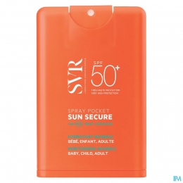 SVRSunSecureSprayPocketSPF5020ml