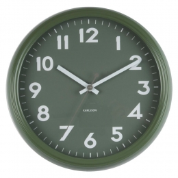 KarlssonBadgewandklok-groen-38cm