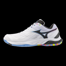 MizunoWAVEFANG2TennisschoenenWitRozeTetraAllAbroadDamesHerenMaat41
