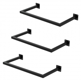Setvan3rechthoekigekledingstangenAllieML-Design