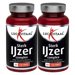 GratisVerzending2xLucovitaalSterkIJzerComplex60tabletten