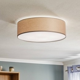 TKLightingPlafondlampRondobruin38cm