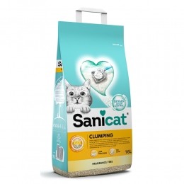 SanicatKattenbakvullingClumping16liter
