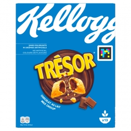 4xKelloggsTresorMelkChocolade410gr