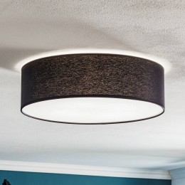 TKLightingPlafondlampRondodonkergrijs45cm