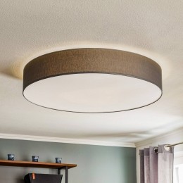 TKLightingPlafondlampRondogrijs80cm