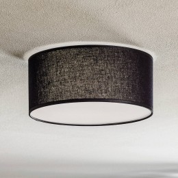 TKLightingPlafondlampRondozwart30cm
