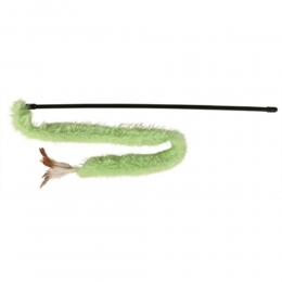 TrixieKattenhengelMetPlucheStaart48cm
