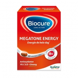 BiocureLongActionMegatoneEnergy30Tabletten