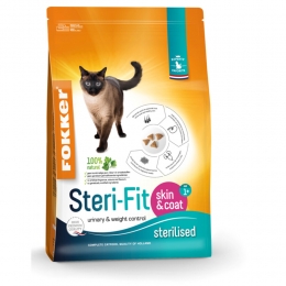 FokkerSteri-FitKattenvoerSkinCoat10kg