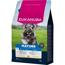 3xEukanubaLifeCareDogMatureSmallHondenvoerChicken3kg