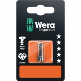 Wera0507393100114RobertsonImpaktorBit-R2X25mm