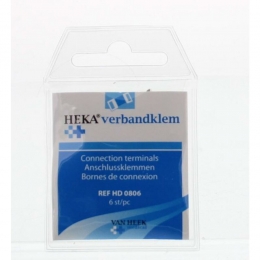 HekaVerbandklemmen6stuks
