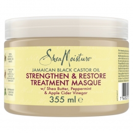 SheaMoistureJamaicanBlackCastorOilStrenghtenRestoreTreatementMasker355ml