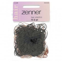 ZennerElastiekenRubberinEtuiZwartenBruin500stuks