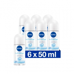 6xNIVEADeodorantRollerFreshNatural50ml