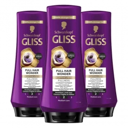 3xGlissConditionerFullHairWonder200ml