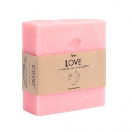 SpiruFairTradeEdelsteenZeep-RoosRozenkwarts-Liefde100