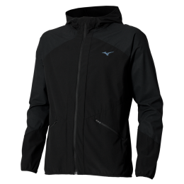 MizunoActiveAlphaHoddedJacketZwartHerenMaatXL