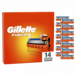 6xGilletteScheermesjesFusion514stuks