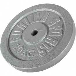 Gewichtsschijf-Halterschijf-20kg-Gietijzer-30mm-GorillaSports
