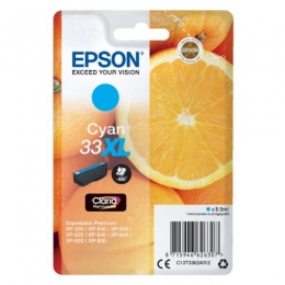 Inktcartridgeepson33xlt3362blauw