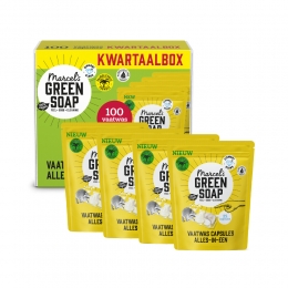 4xMarcelsGreenSoapVaatwascapsulesEcoAll-In-One25stuks