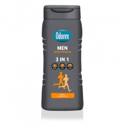3xOdorexDouchegelForMen3-in-1SportRefresh300ml