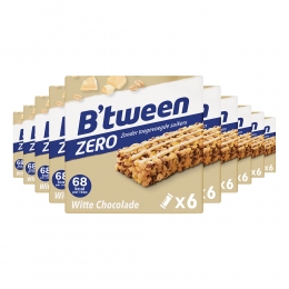 10xHeroBtweenMueslireepZeroWitteChocolade6x20gr