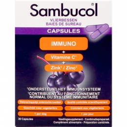 GratisVerzending2xSambucolImmunoForteCapsules30capsules
