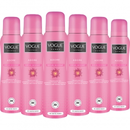 6xVogueAdoreParfumDeodorant150ml