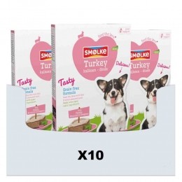 10xSmolkeVersGestoomdHondenvoerNatTurkey395gr