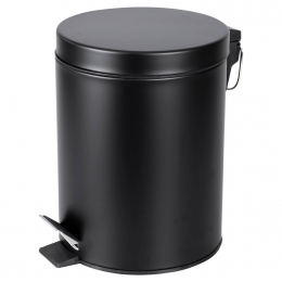 PedaalemmerDiffernzSoftCloseDeksel5LiterMatZwart