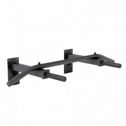 OptrekstangZwart-PullUpBar-Multifunctioneel-Wandmontage-Belastbaartot350kg-GorillaSports