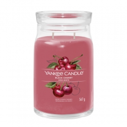 YankeeCandleGeurkaarsLargeJarBlackCherrySignature567gr