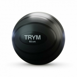TRYMFitnessbal-Gymball-55cm-InclusiefPomp-Zwart-GorillaSports