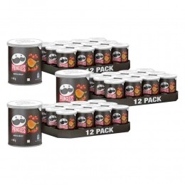 3xPringlesChipsHotSpicy12x40gr