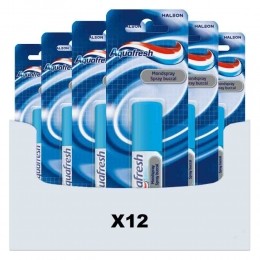 12xAquafreshMondspray15ml