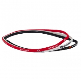 StannoHaarbandenNon-Slip3-PackRoodWitZwart