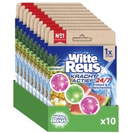 10xWitteReusToiletblokKrachtActiefExotisch