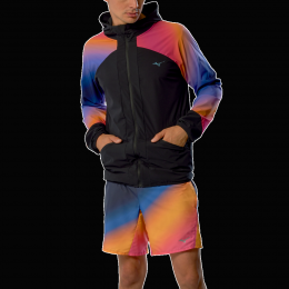 MizunoActiveAlphaHoddedJacketYuuyakeHerenMaatL