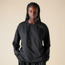 MizunoHeavyLongSleeveT-ShirtSportstyleschoenenZwartDamesHerenMaatM