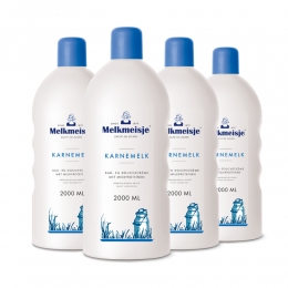 4xMelkmeisjeBadenDoucheCrmeKarnemelk2000ml