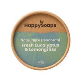 HappySoapsNatuurlijkeDeodorantEucalyptusenCitroengras50gr