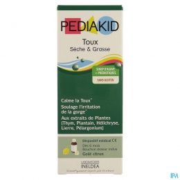 PediakidDrogeHoestenSlijmhoest125ml