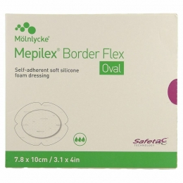 MepilexBorderFlexOvalVerb78x10cm5583500